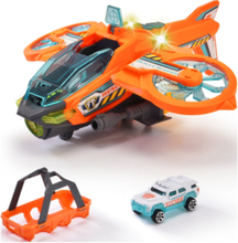 Dickie Toys Redning Hybrid Robot-Rotorfly Toys Toy Cars & Vehicles Toy Vehicles Planes Multi/mønstret Dickie Toys*Betinget Tilbud