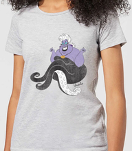 Disney Ariellele die Meerjungfrau Ursula Classic Damen T-Shirt - Grau - S