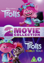 Trolls/Trolls World Tour DVD (2020) Mike Mitchell Cert U 2 Discs Region 2