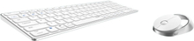 Rapoo tastatur/Mus Sæt 9750M Multi-Mode Wireless Hvid, Nordic
