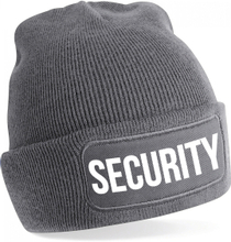 Security muts unisex - one size - grijs - apres-ski muts
