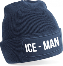 Ice-man muts - unisex - one size - navy - apres-ski muts