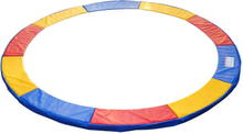 Copertura di protezione per trampolino elastico rosso giallo e blu 244cm