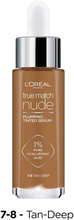 L'Oréal Paris True Match Nude Plumping Tinted Serum Tan-Deep - 30 ml