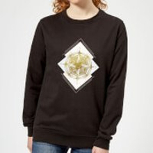 Barlena Compass Women's Sweatshirt - Black - 5XL - Black
