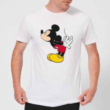 Disney Mickey Mouse Mickey Split Kiss T-Shirt - Weiß - 5XL