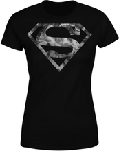 DC Originals Marble Superman Logo Women's T-Shirt - Black - S