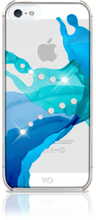 WHITE-DIAMONDS Skal iPhone 5/5s/SE Liquids Blå