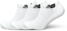 Unisex Response Performance No Show Socks 3 Pack Lingerie Socks Footies/Ankle Socks Hvit New Balance*Betinget Tilbud