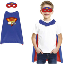 Superman Inspirert Maske og Kappe til Barn
