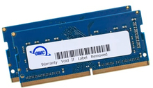 OWC OWC2400DDR4S32P, 32 GB, 2 x 16 GB, DDR4, 2400 Mhz, 260-nastainen SO-DIMM, Blå