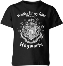 Harry Potter Waiting For My Letter From Hogwarts Kinder T-Shirt - Schwarz - 3-4 Jahre
