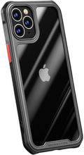IPAKY PC + TPU Hybrid Case for iPhone 12 Pro Max - Black