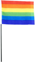 Regnbågsflaggan på Pinne - 1-pack