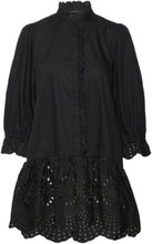 Rosie Daniela Tunic Tops Blouses Long-sleeved Black Bruuns Bazaar