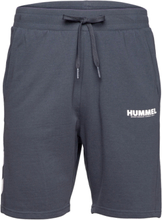 Hmllegacy Shorts Shorts Sweat Shorts Blå Hummel*Betinget Tilbud