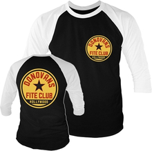 Donovans Fite Club Baseball 3/4 Sleeve Tee, Long Sleeve T-Shirt