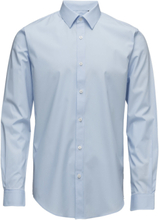 Robo N New Stretch Poplin Skjorte Business Blå Matinique*Betinget Tilbud