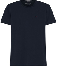 Tommy Hilfiger Cotton Icon Crew Neck SS Marin ekologisk bomull Small Herr