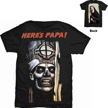 Ghost Unisex T-Shirt: Here's Papa (Back Print) (XX-Large)