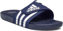 Adissage Sport Summer Shoes Sandals Pool Sliders Blue Adidas Sportswear