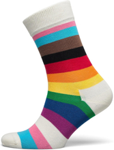 Pride Stripe Sock Underwear Socks Regular Socks Multi/mønstret Happy Socks*Betinget Tilbud