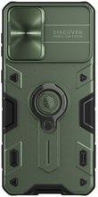 NILLKIN CamShield Armor Cover PC + TPU Hybrid Shell med Ring Kickstand til Samsung Galaxy S21 Plus 5