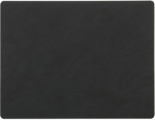 Lind DNA - Square Nupo spisebrikke L 35x45 cm svart