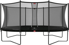 BERG - Grand Favorit 520 Trampoline + Comfort Safety Net - Black