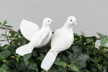 A Lot Dekoration - Lintukoristelu Pigeon puikko White Mix 2 kpl