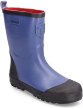 Sec Boot Shoes Rubberboots High Rubberboots Unlined Rubberboots Blå Tenson*Betinget Tilbud