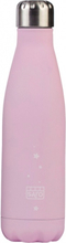 Saro thermosfles RVS 500 ml 26 cm roze