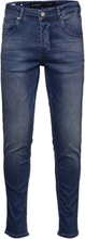 Rey K3866 Tencel  Jeans Bottoms Jeans Slim Blue Gabba