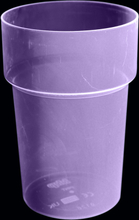 UV Neon Ölglas - 4-pack Lila