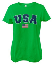 USA Varsity Girly Tee, T-Shirt