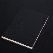 3 ST Notebook Student Anteckningsblock Dagbok Företagsrekordbok PU Notebook, Omslagsfärg: A5 präglad svart