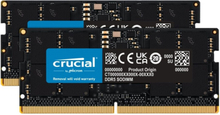 Crucial 32GB paketti DDR5-5600 (2x16GB) SODIMM CL46 (16Gbit)