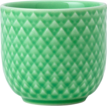 Lyngby Porcelæn Rhombe Color eggekopp 5 cm, Grønn