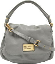 Marc by Marc Jacobs Grey Leather Classic Q Lil Ukita Top Handle Bag
