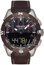 Tissot T110.420.46.051.00 T-Touch Svart/Läder Ø45 mm