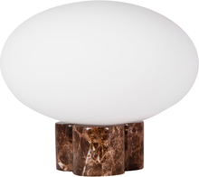 Globen Lighting Mammut bordlampe, 28 cm, brun