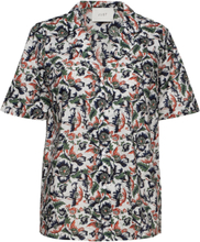 Carol Shirt Tops Shirts Short-sleeved Multi/patterned Just Female