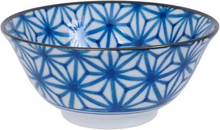 Tokyo Design Studio - Mixed bowls skål 15x7 cm blå/hvit mønster B