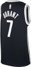 Nets Icon Edition Older Kids' Nike NBA Swingman Jersey - Black
