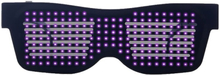 LED Bluetooth Glasögon - Rosa