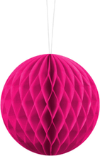 Mörk Rosa Honeycomb Ball 10 cm