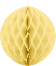 Ljus Gul Honeycomb Ball 30 cm