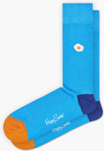 Happy Socks - Ribbed Embroidery Sunny Side Sock - Multi - 41-46