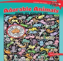 Spark Adorable Animals Find it! Color it!