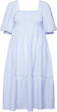 Cheri Stripe Dress Dresses Party Dresses Blå A-View*Betinget Tilbud